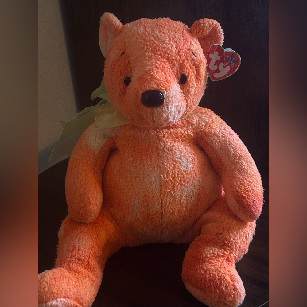 Vintage Ty “Tangerine” teddy plush!